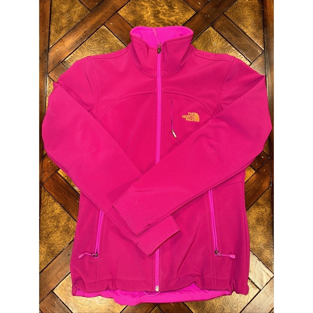 The North Face Womens Size Small Windwall Jacket Fuschia Pink